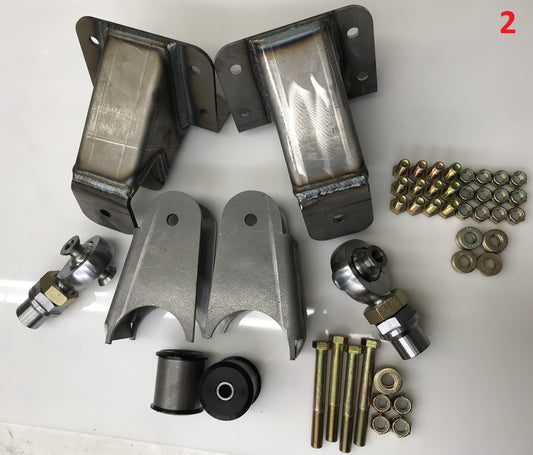 Sky's Ford Traction Bar Bracket Kit - 1980-1997 Ford F-Series