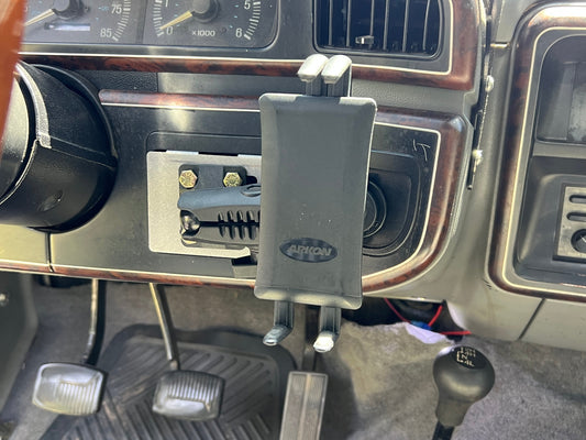 JC Customs Ford Bricknose Cell Phone Mount - 1987-1991 Ford F-Series & Bronco
