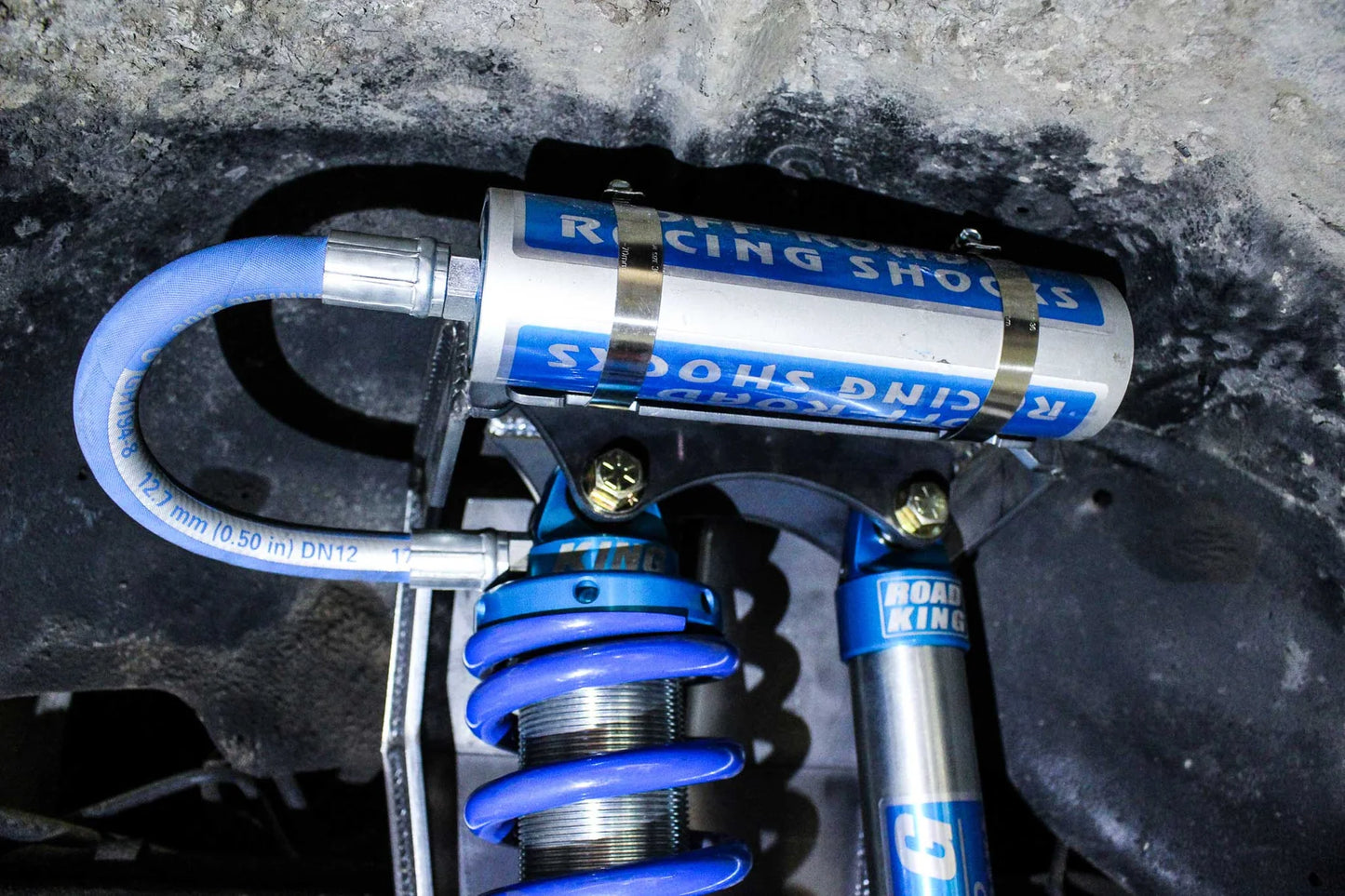 FORD OBS DUAL SHOCK COILOVER BUCKETS (05+ SUPERDUTY SWAP)