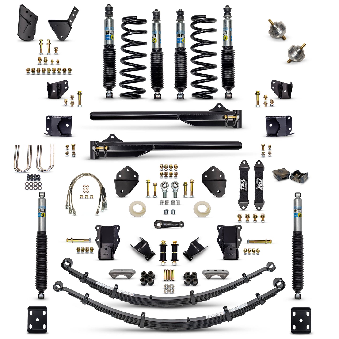 Desolate Motorsports Complete 3.5" Lift - 1980-1996 Ford F150/Bronco