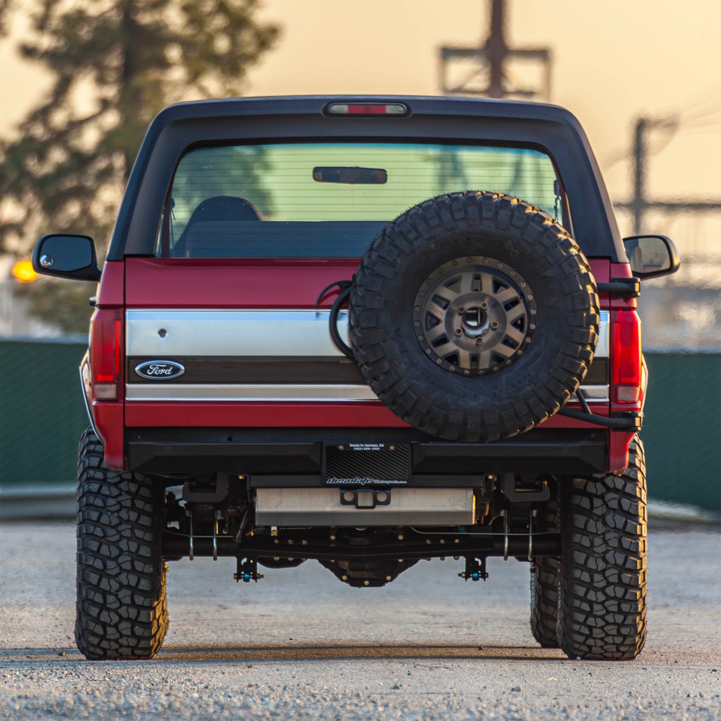 Desolate Motorsports Rear Armor Package - 1980-1996 Ford Bronco