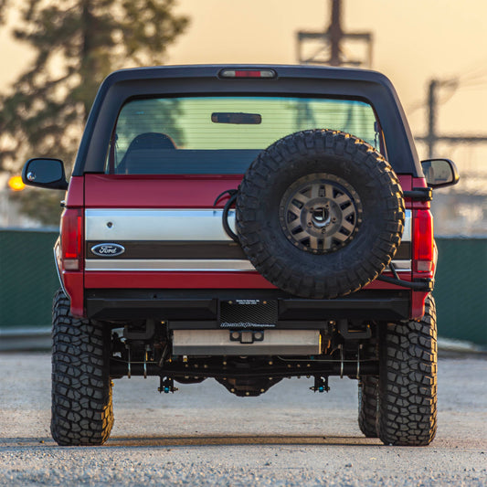 Desolate Motorsports Bronco Plate Rear Bumper - 1980-1996 Ford Bronco