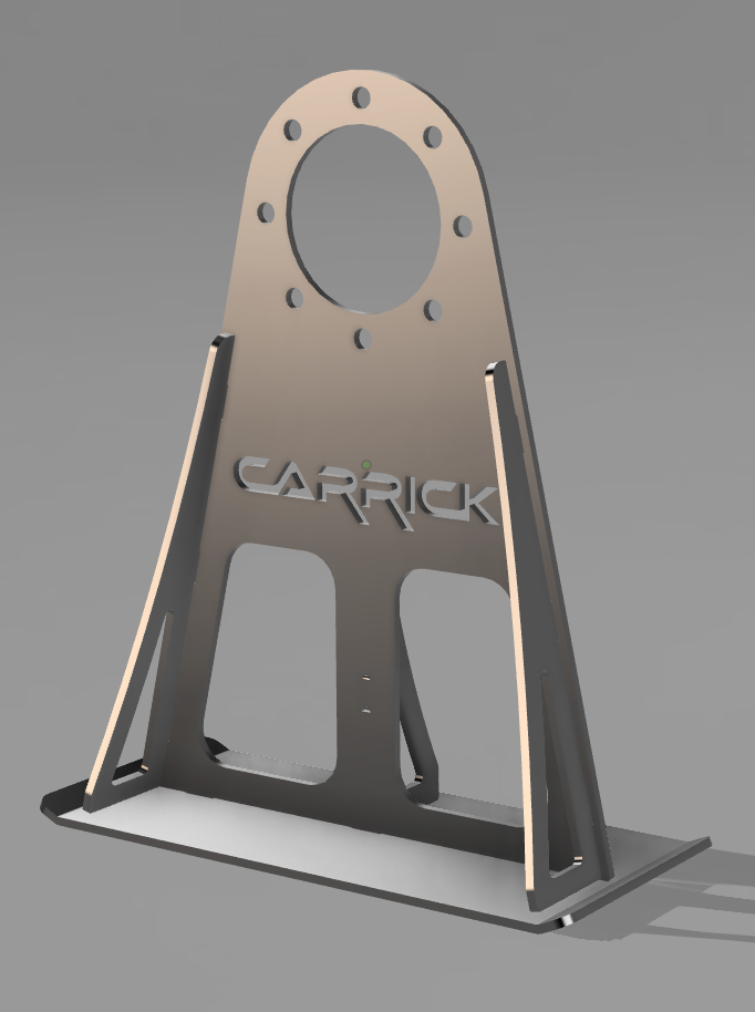 Carrick Customs Heavy-Duty Weld-It-Yourself Wheel Stands