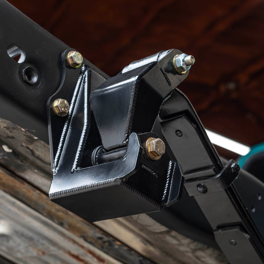 F-Series Fabricated Shackle Hanger and Extended Shackle Combo - 1980-1997 Ford F-Series