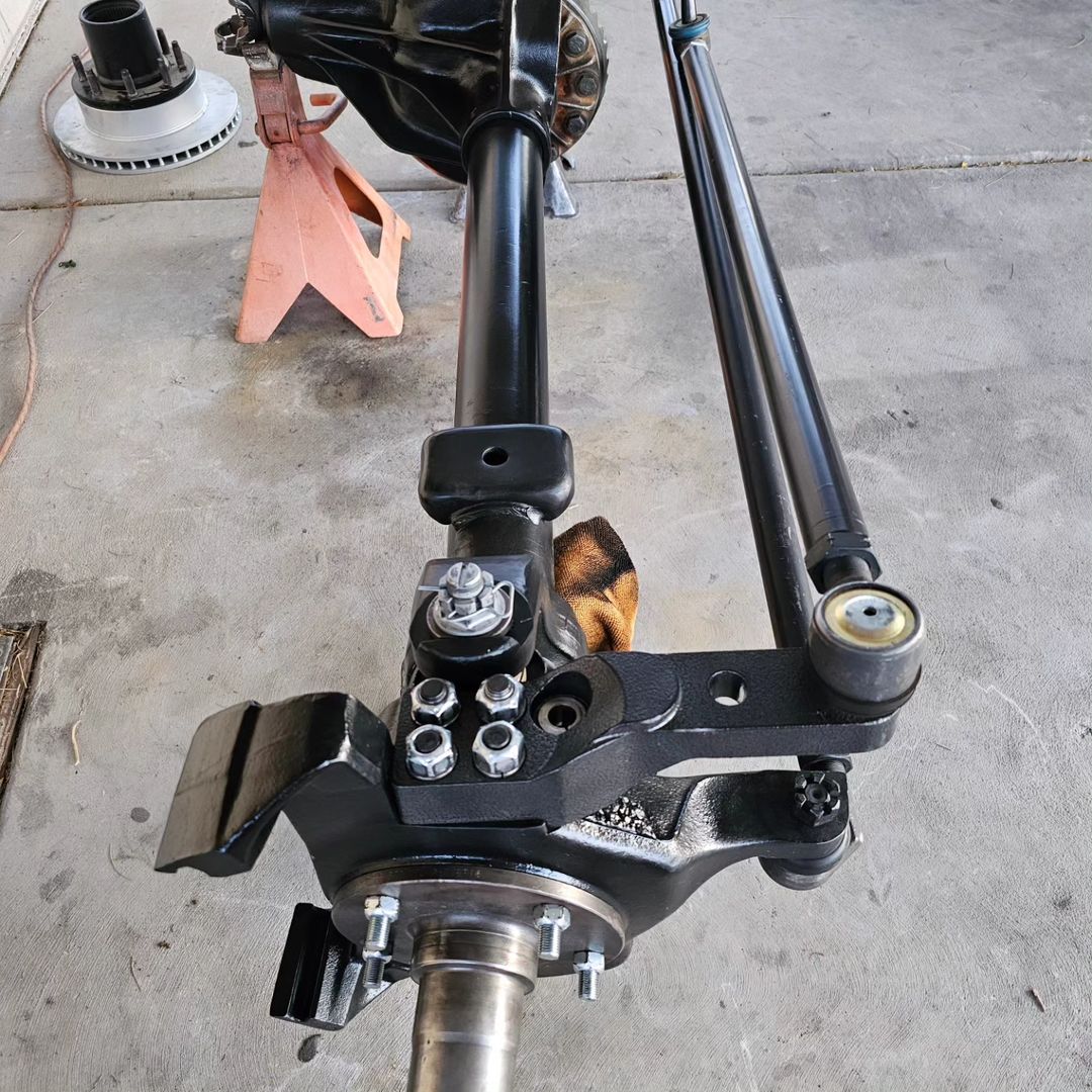 Dana 60 Ball Joint Crossover Steering Conversion - 1992-1997 Ford F-Series