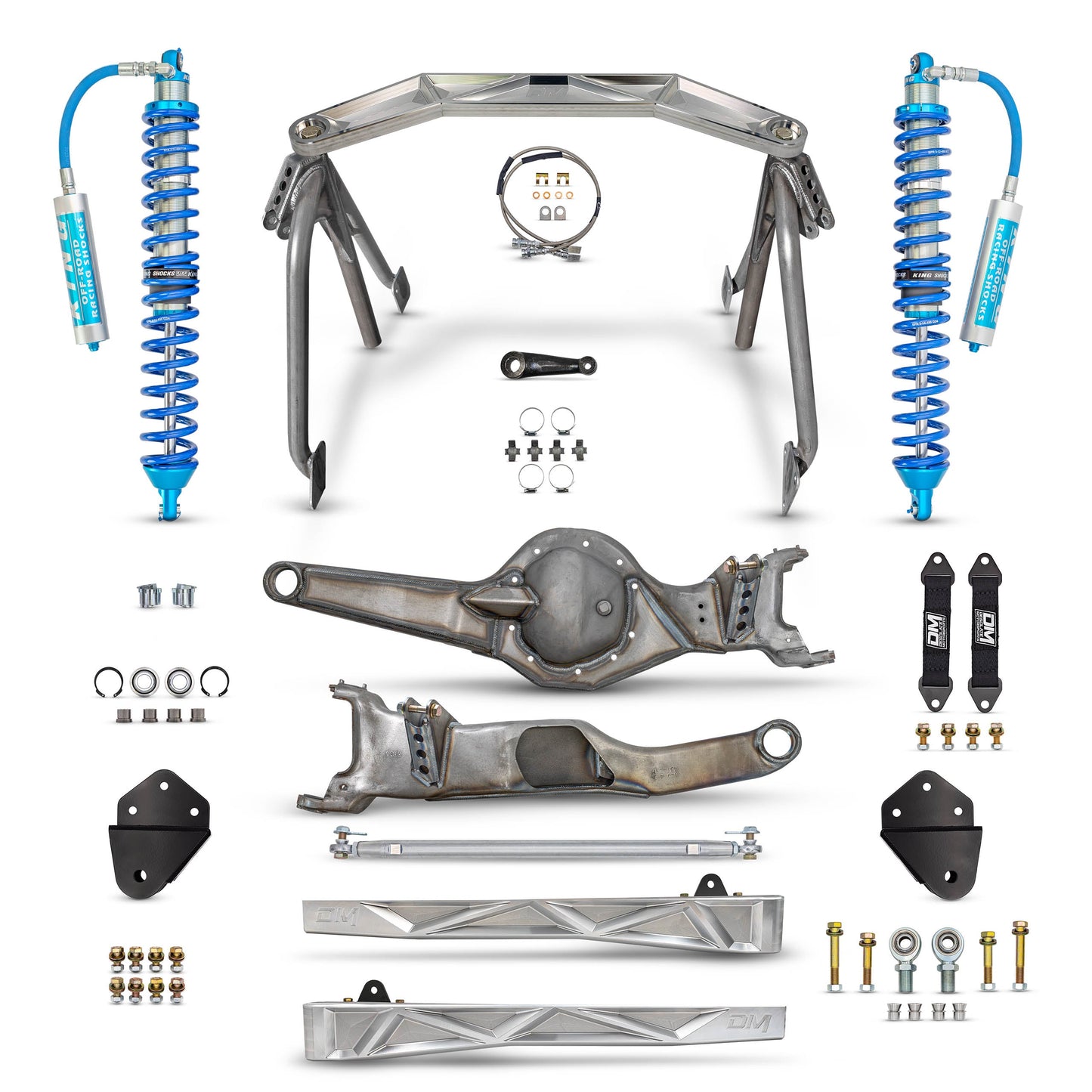 Desolate Motorsports Front Long Travel 3-5" Lift Kit (Stock Width) - 1980-1996 Ford F150/Bronco