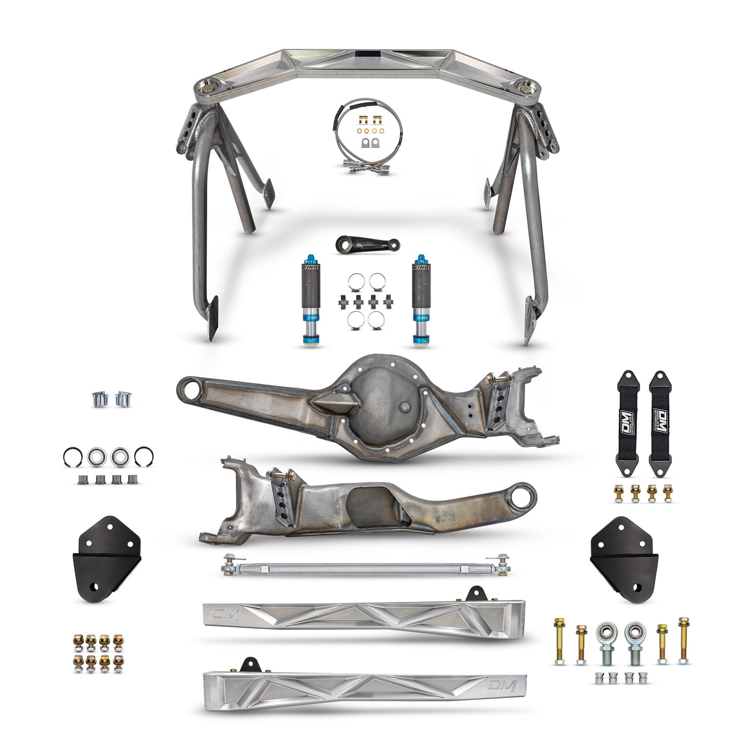 Desolate Motorsports Front Long Travel 3-5" Lift Kit (Stock Width) - 1980-1996 Ford F150/Bronco