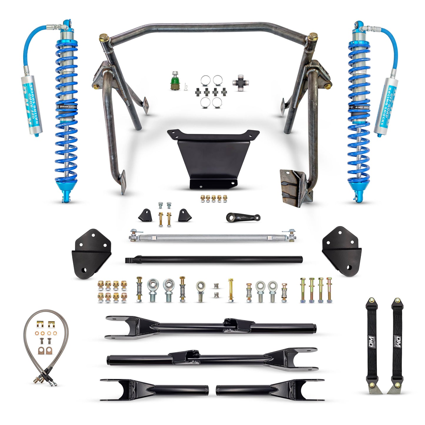 Desolate Motorsports Long Travel "Super Duty" Straight Axle Conversion Kit (Front Only) – 1980–1996 Ford F-Series