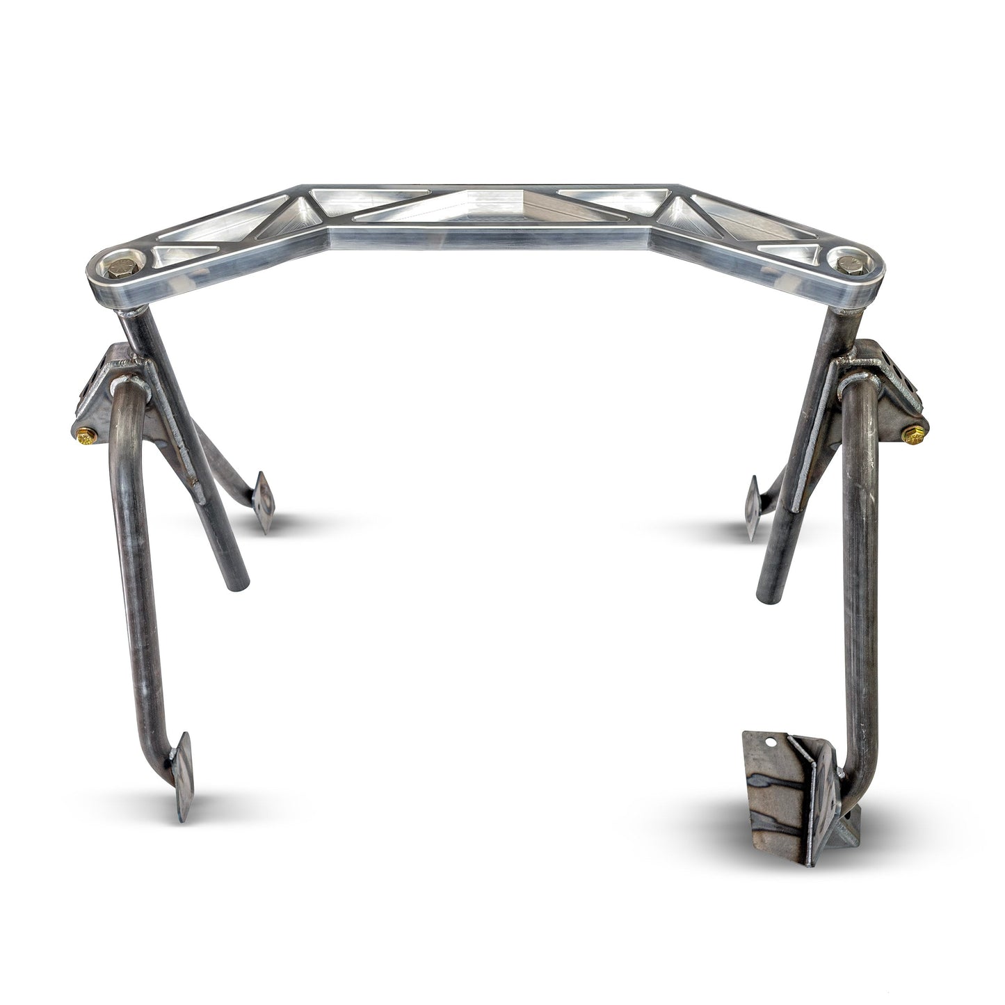 Desolate Motorsports Straight Axle Shock Hoops with Trac Bar Mount - 1980-1996 Ford F150/Bronco