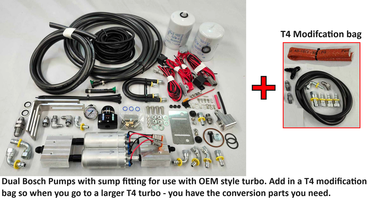 Martys Diesel OBS E-Fuel Dual Bosch, 1994-1997 Ford F-Series 7.3L Powerstroke