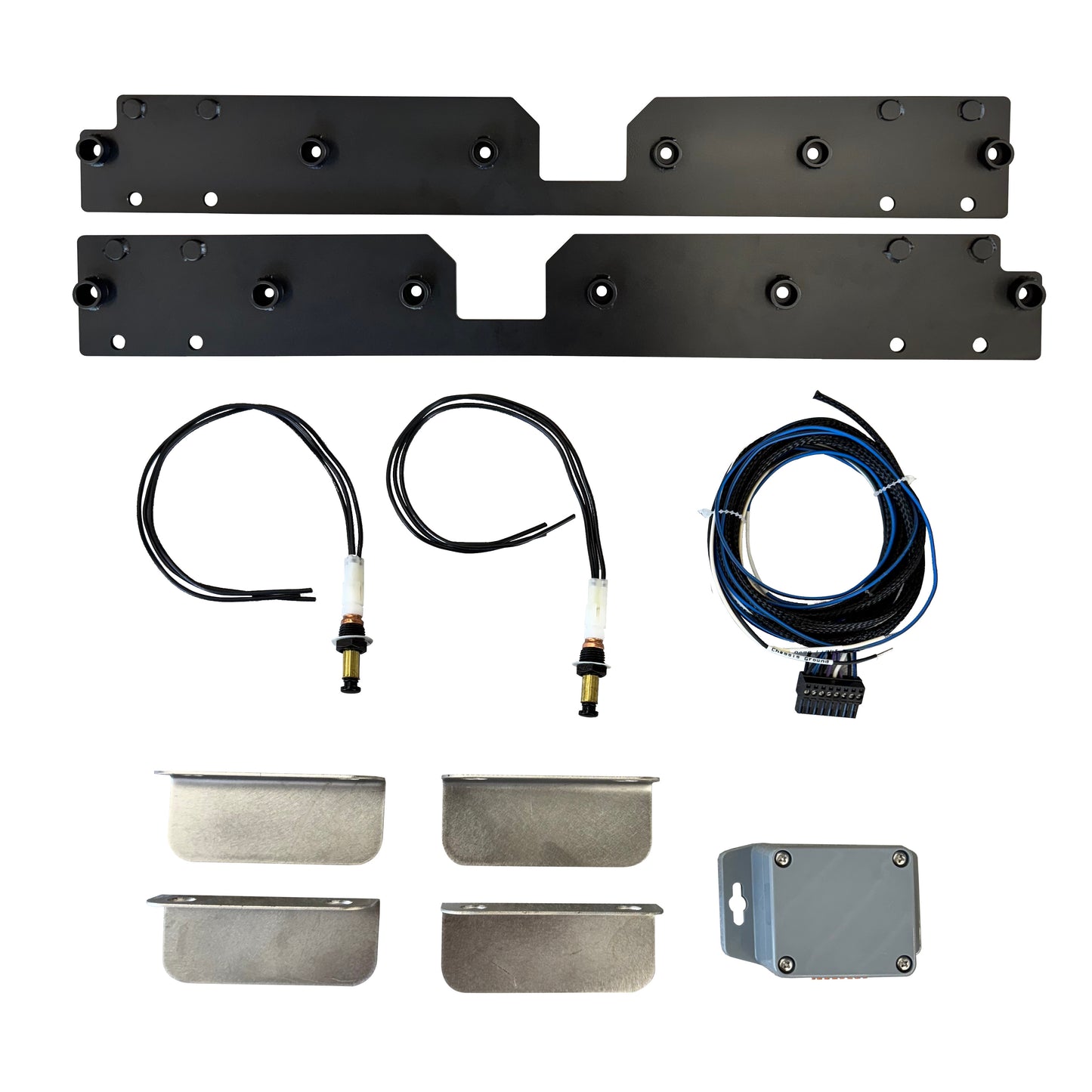 Kincer Chassis AMP Step Install Kit - 1967-1979 F-Series & Bronco