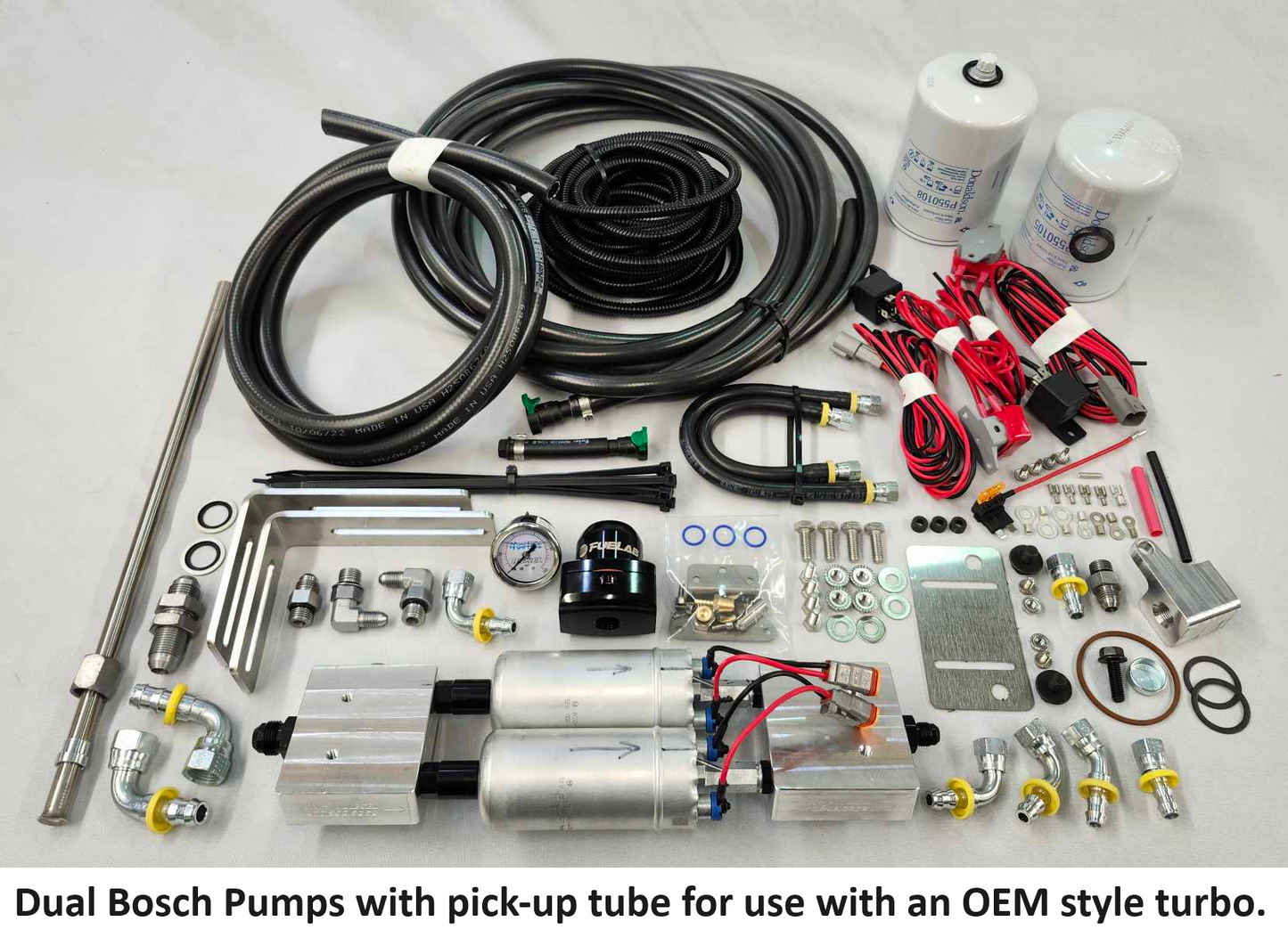 Martys Diesel OBS E-Fuel Dual Bosch, 1994-1997 Ford F-Series 7.3L Powerstroke