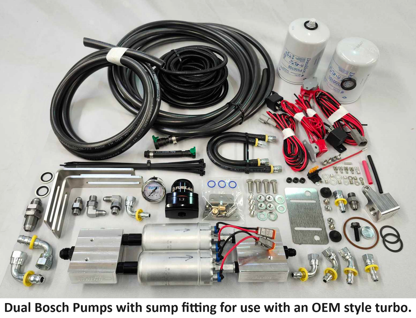 Martys Diesel OBS E-Fuel Dual Bosch, 1994-1997 Ford F-Series 7.3L Powerstroke