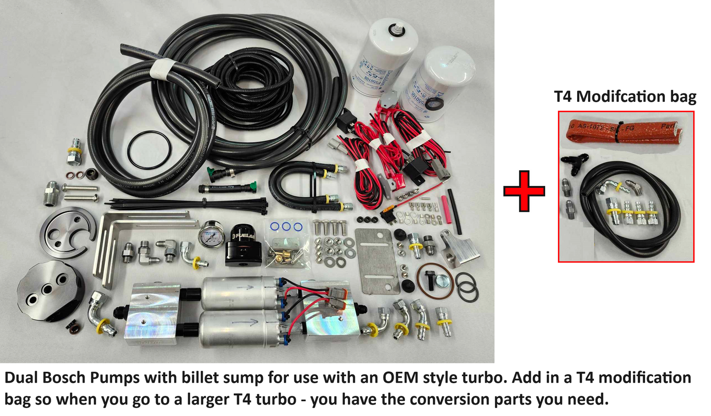 Martys Diesel OBS E-Fuel Dual Bosch, 1994-1997 Ford F-Series 7.3L Powerstroke
