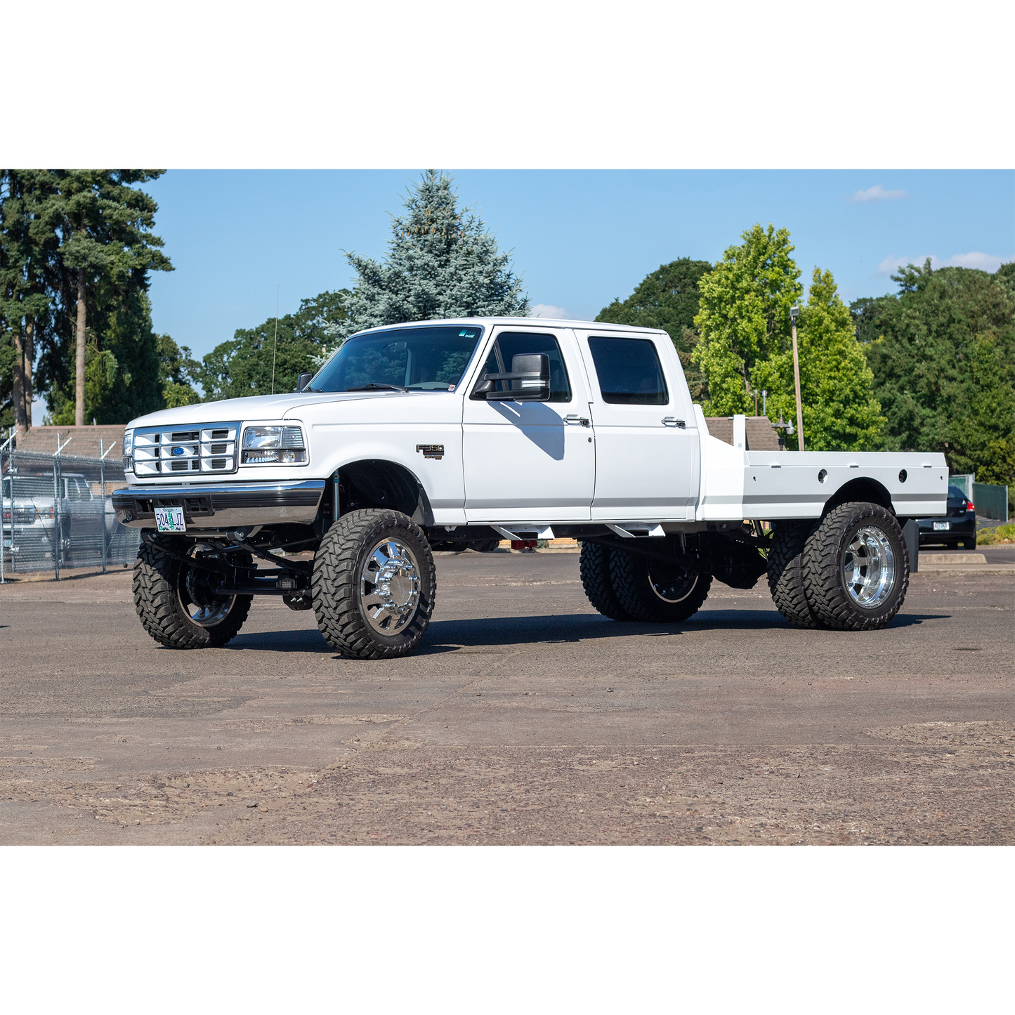 OBS Solutions Aluminum Side Step Kit - 1992-1997 Ford F-Series/Bronco