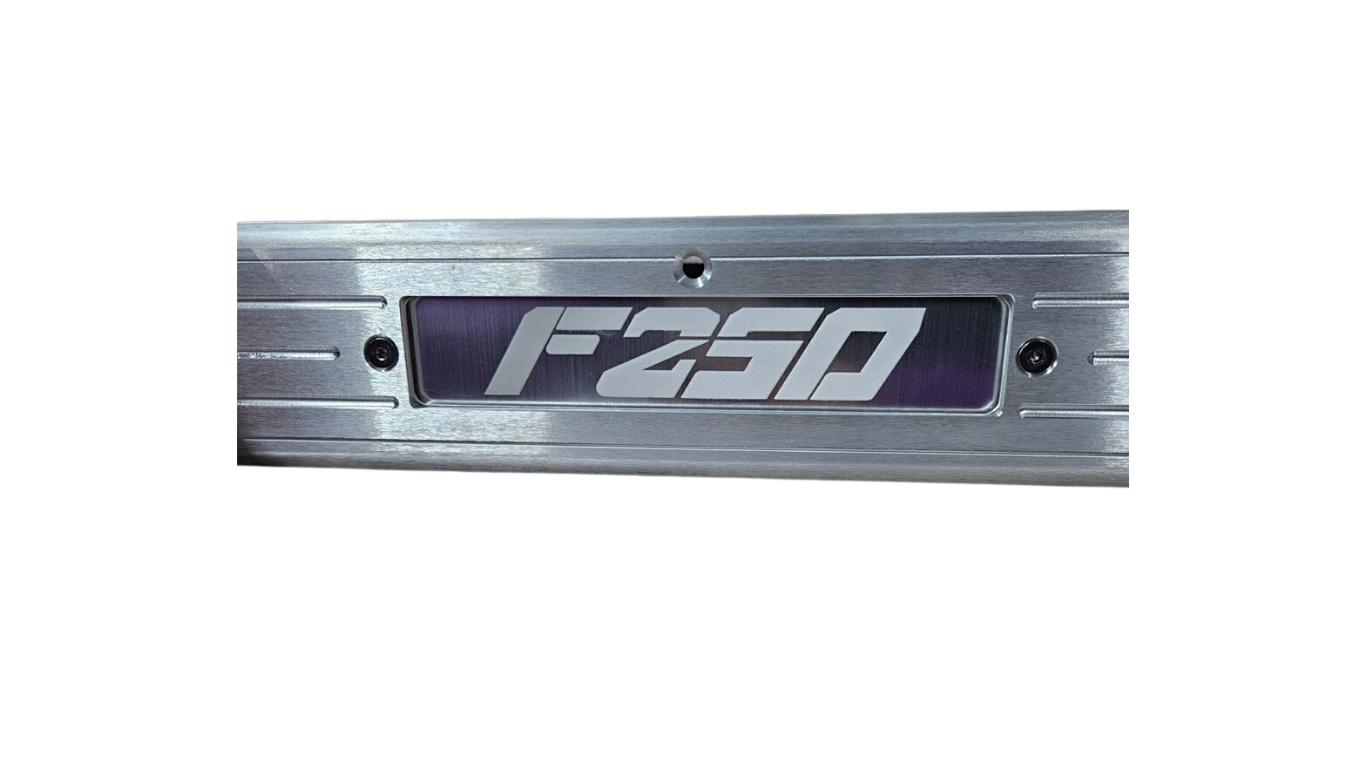 OBS Solutions 4 Door Lit Windowed Sill Plates - 1980-1997 Ford F-Series/Bronco