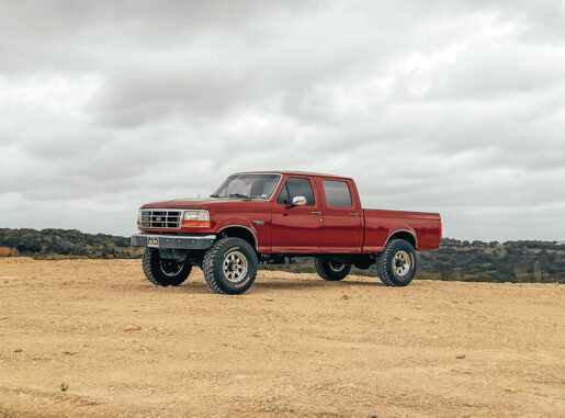 Dana 50 TTB Front Leaf Spring Delete Kit