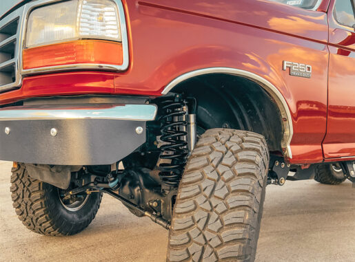 Dana 50 TTB Front Leaf Spring Delete Kit
