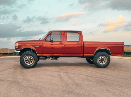 Dana 50 TTB Front Leaf Spring Delete Kit
