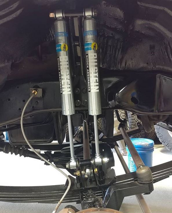 Dana 60 Ball Joint Crossover Steering Conversion - 1992-1997 Ford F-Series