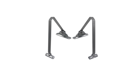 OBS Solutions Sport Mirror to Swing Lock Conversion Kit - 1992-1997 Ford F-Series/Bronco