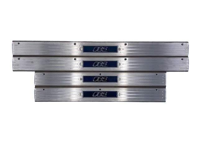 OBS Solutions 4 Door Lit Windowed Sill Plates - 1980-1997 Ford F-Series/Bronco