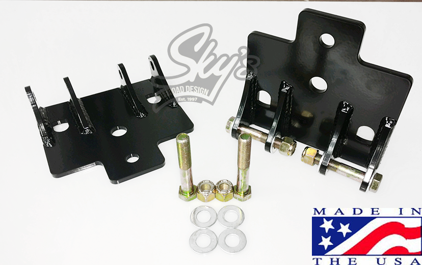 F-350 Shock Brackets - 1985-1997 Ford F-Series