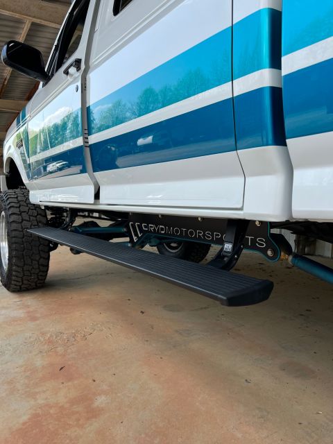 Overbudget OBS AMP Step Install Kit - 1986–1997 F-Series & Bronco