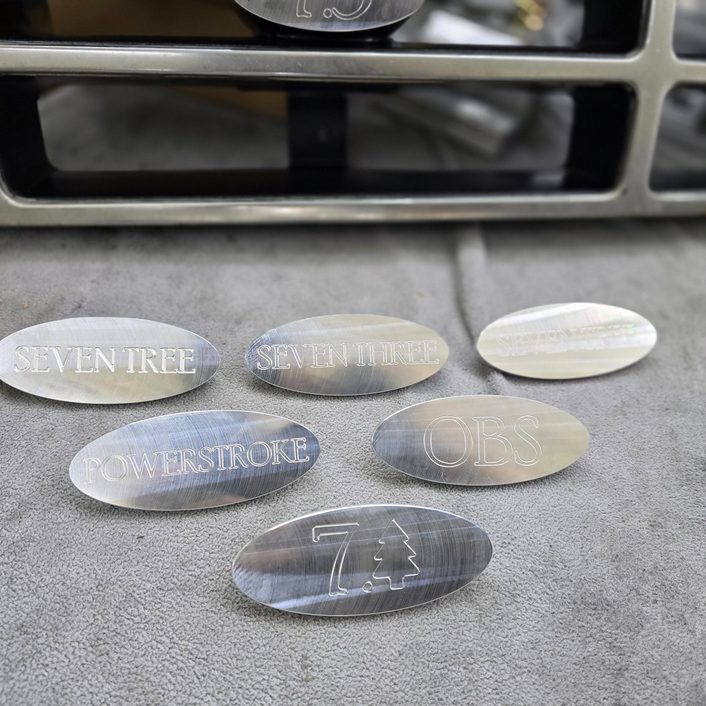 Billet Grille Emblem – 1992–1997 Ford F-Series
