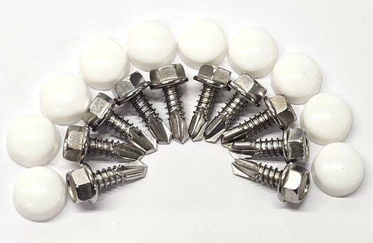 Complete Performance Lund Sun Visor Mounting Hardware Stainless Screws - 1992-1997 Ford F-Series & Bronco
