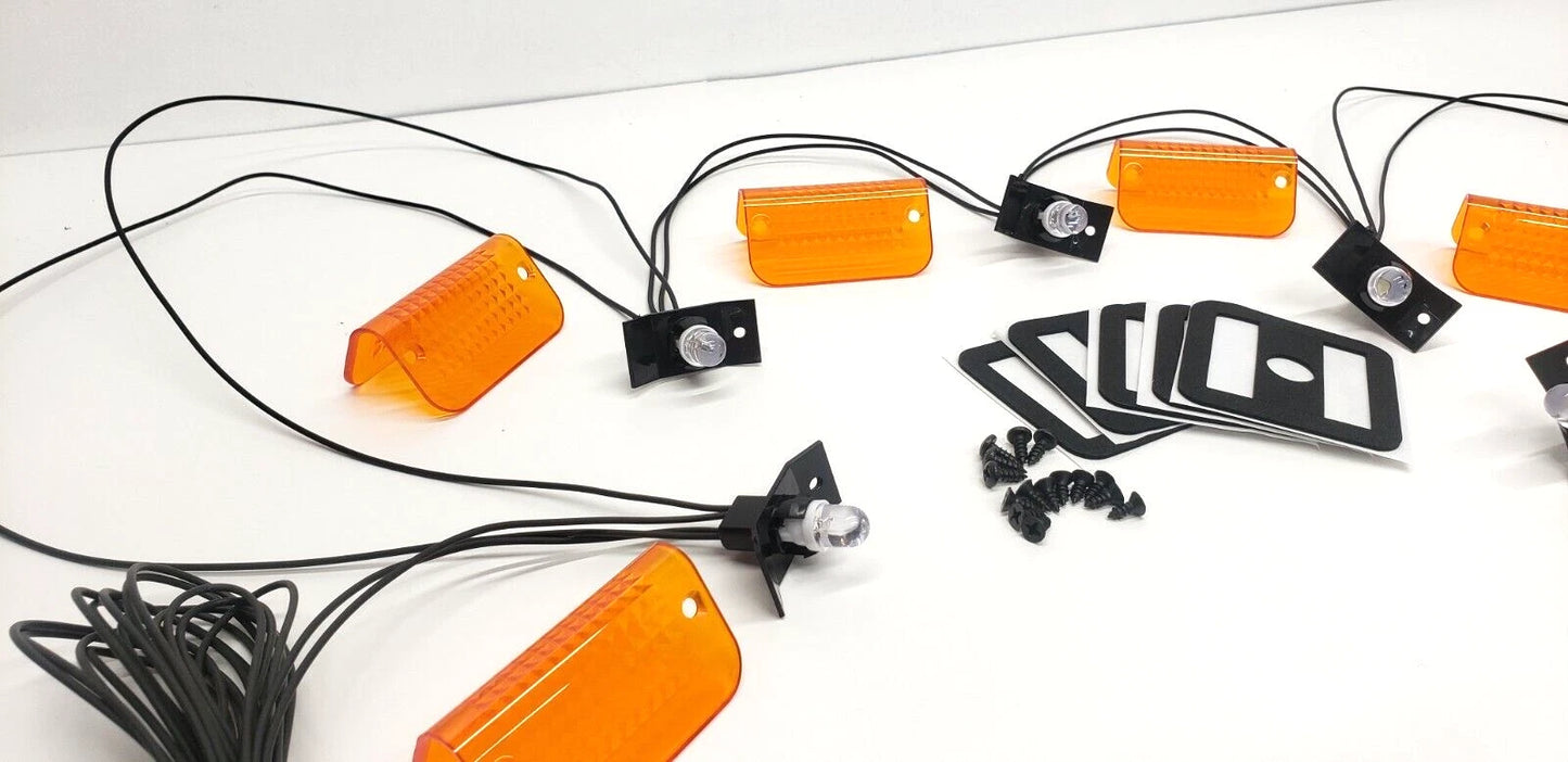 Lund Sun Visor Complete Install Kit: LED Wiring, Emblem, Hardware