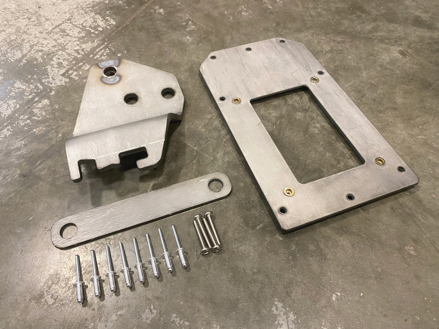 Carrick Customs ZF5/Transfer Case Shifter Re-Locate Kit -