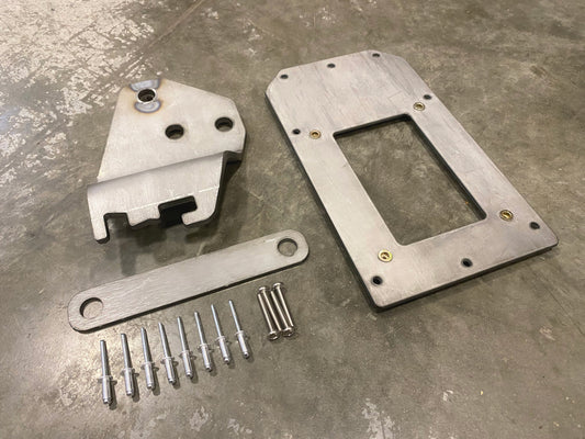 Carrick Customs ZF5/Transfer Case Shifter Re-Locate Kit -