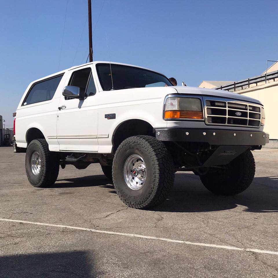30" Single Row Light Bar Brackets (1992-1997) F-Series & Bronco