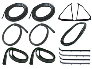 Precision Weatherstrip Kit w/o Chrome Trim (1987-1991)