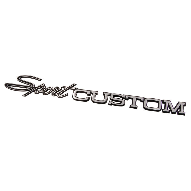 Sport Custom Bed Side Panel Name Plate (1970-1972)