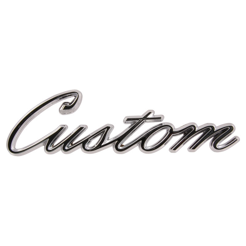 Custom Bed Side Panel Name Plate (1970-1972)