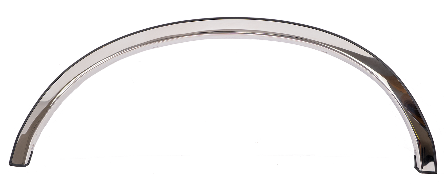 (1992-1997) F-Series & Bronco - Polished Stainless Steel Fender Trim