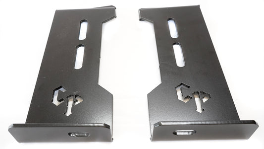 (1992-1997) F-Series & Bronco - OBS to 2017-19 Superduty Bumper Conversion Brackets F-Series