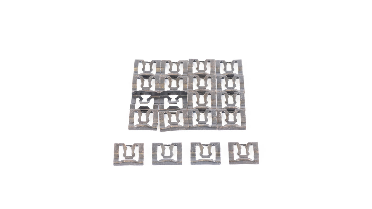 Precision Windshield Molding Clip Kit - 1980-1997 - F-series/Bronco