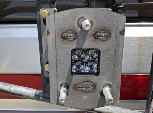 Ford Bronco Dropped Spare Tire Mount