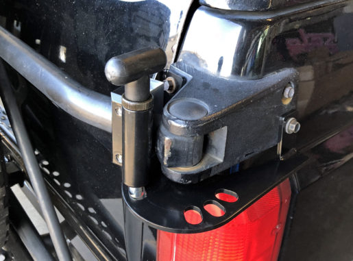 Spare Tire Carrier Swing Stop