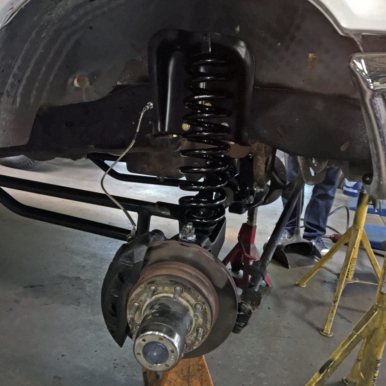 Dana 50 TTB Front Leaf Spring Delete Kit