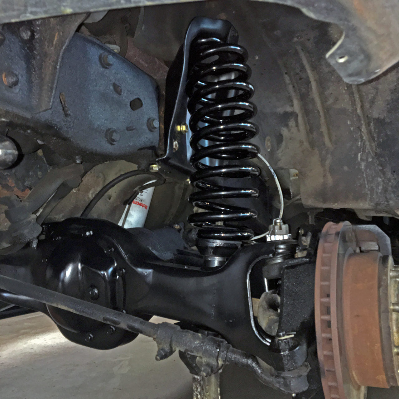 Dana 50 TTB Front Leaf Spring Delete Kit
