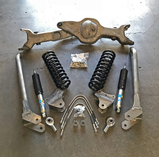 Dana 50 TTB Front Leaf Spring Delete Kit