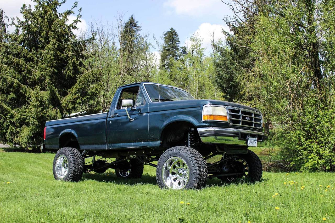 FORD OBS 4"-8" LONG ARM 4 LINK KIT (05+ SUPERDUTY SWAP)