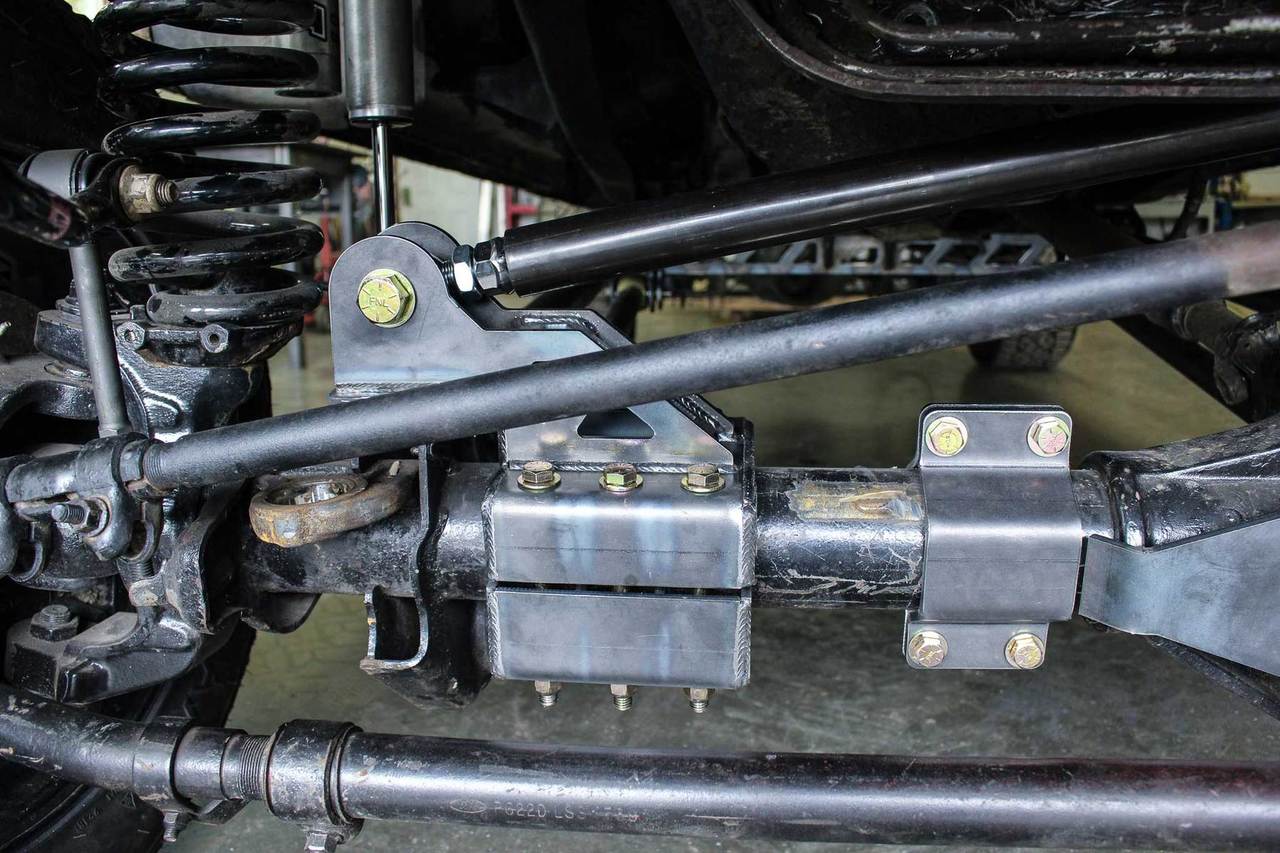 FORD OBS 4" SHORT ARM 4 LINK KIT (05+ SUPERDUTY SWAP)
