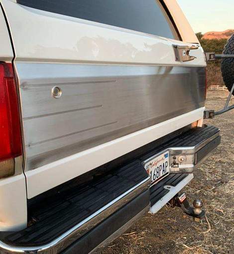 OBS Solutions Aluminum Tailgate Panels (1987-1997) F-Series & Bronco