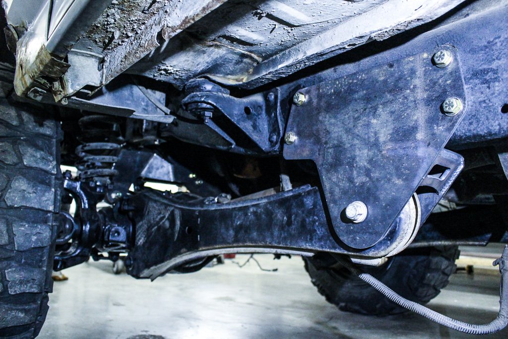 Ford OBS Radius Arm Brackets (05+ Superduty Swap)