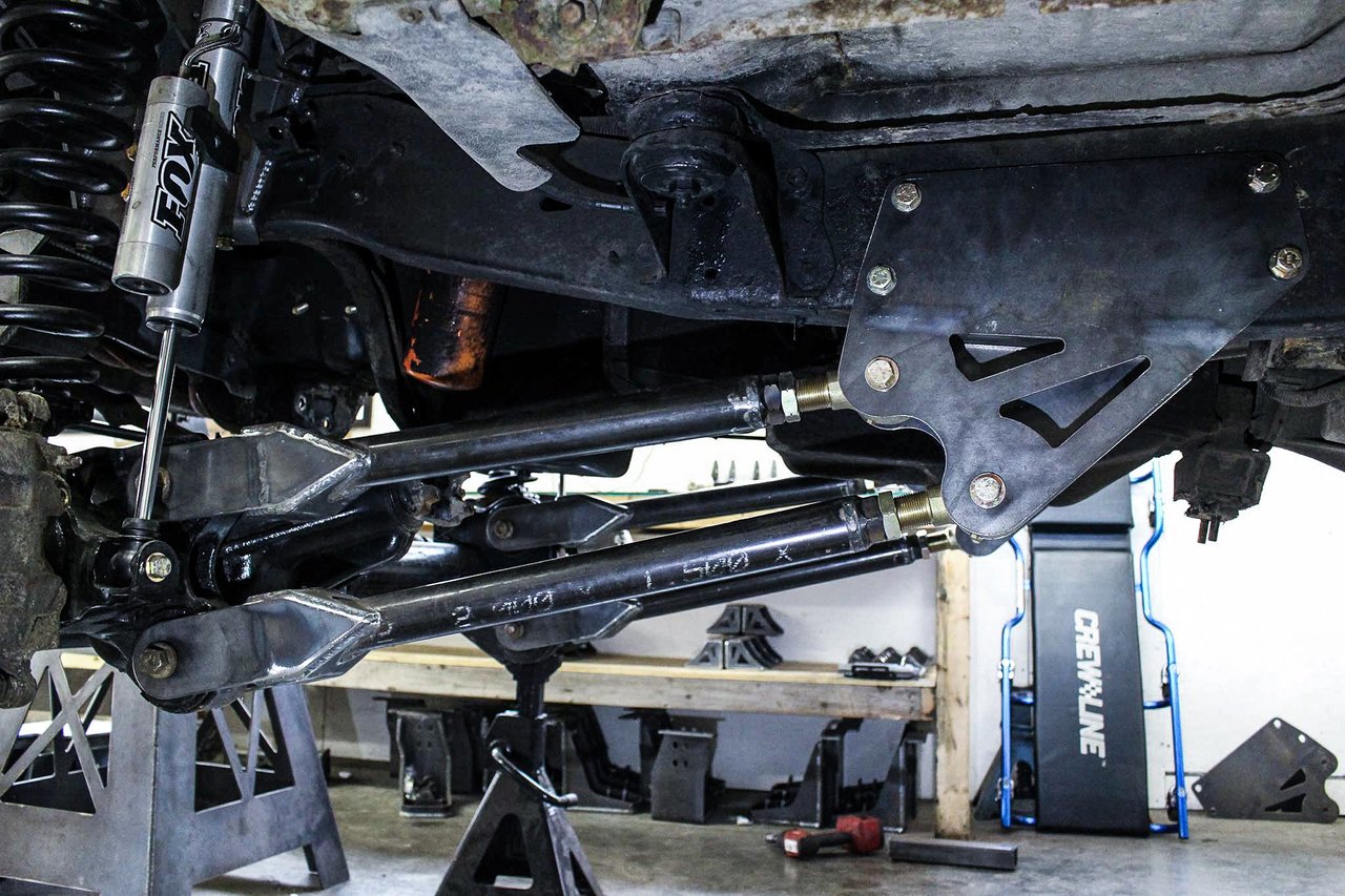 FORD OBS 0"-4" SHORT ARM 4 LINK (05+ SUPERDUTY SWAP)